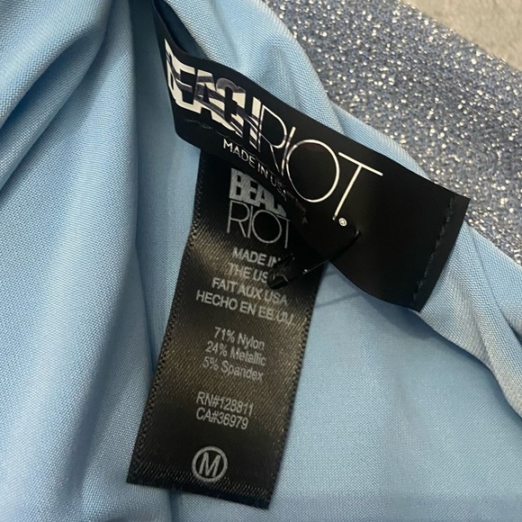 New! Beach Riot Carlie Cutout One-Piece Swimsuit 24484 - Picture 6 of 8